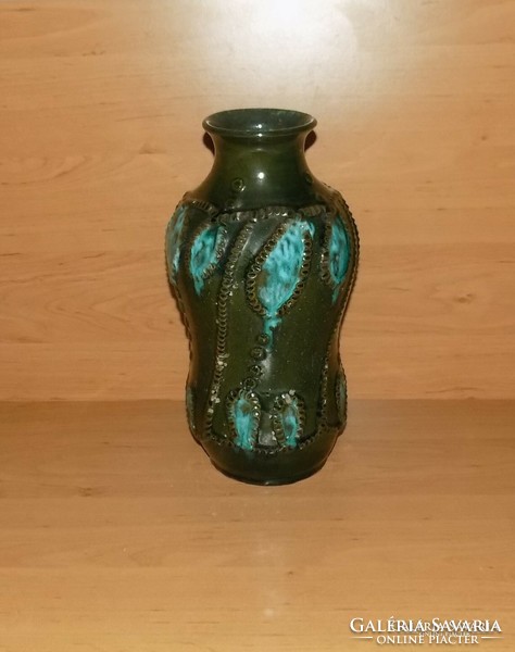 Rare craftsman ceramic vase 27 cm (10 / d)