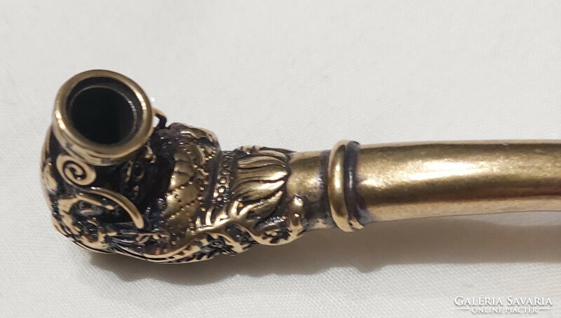 Brass pipe (dragon pattern)