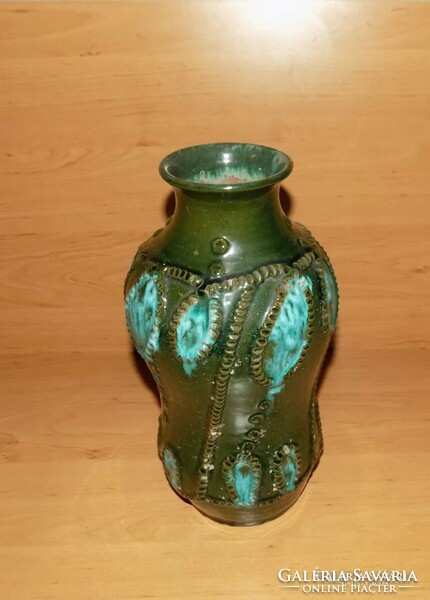 Rare craftsman ceramic vase 27 cm (10 / d)