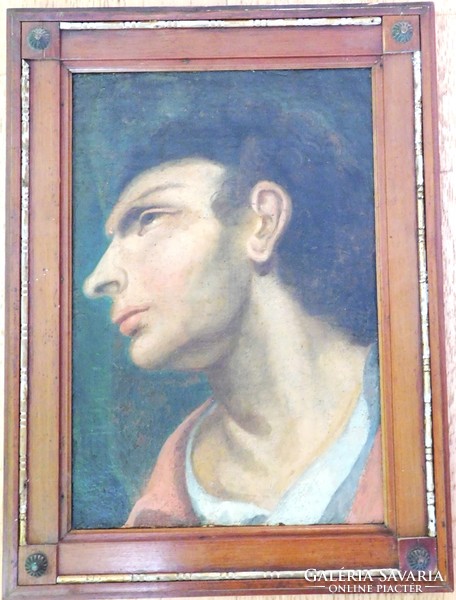 112.Ismeretlen 18.századi festő :Férfi portré
