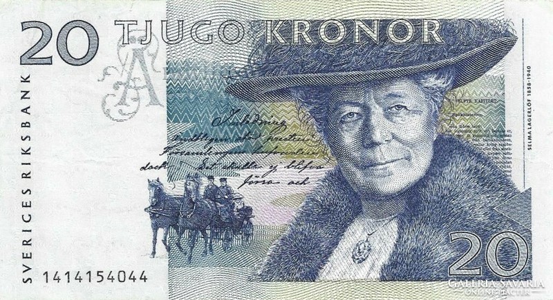 20 Kronor 1991-92 Sweden 1. Larger size