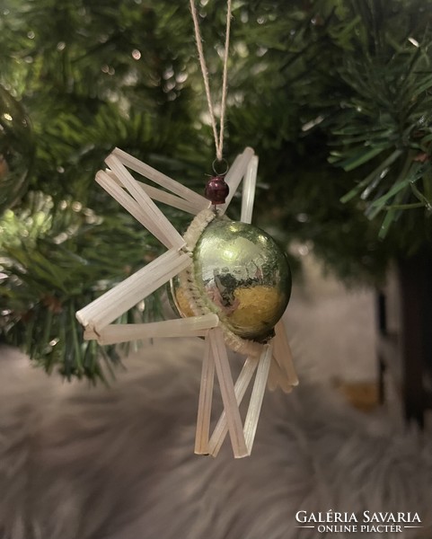 Christmas tree decoration - tapestry star /rare/