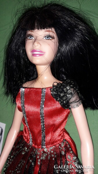 Beautiful original mattel 2005 - barbie - fashion black hair toy doll as shown in pictures bk29