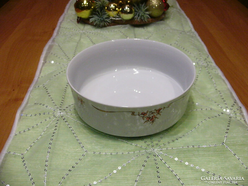 A0 Great Plain side dish with rosehip pattern