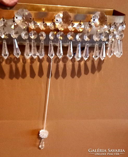 2 Sky crystal wall lamp negotiable Czechoslovak design