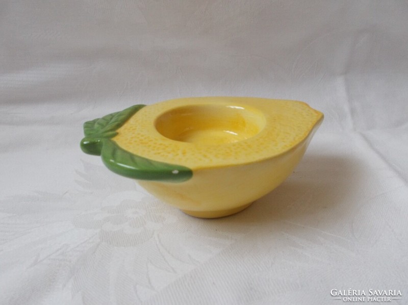 Tomato-shaped bowl, lemon, fruit-shaped candlestick (ariadne at home)