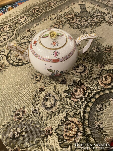 Herend Apponyi multicolor teapot for sale