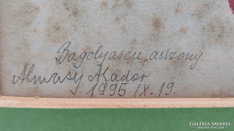 Almásy Aladár ( 1946 - ) Bagolyaren asszony, 1995