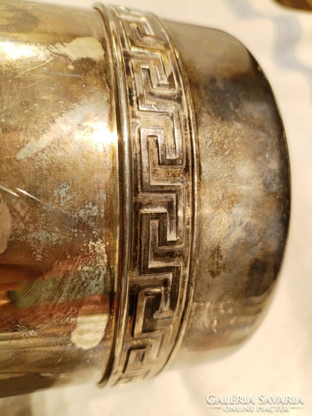 Silver plated - champagne bucket from the middle of the last century (