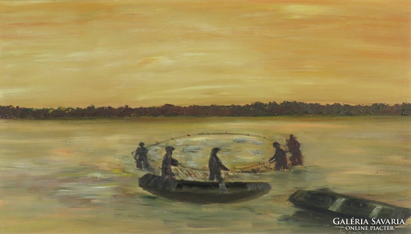 Török L. jelzéssel : Halászat 1987