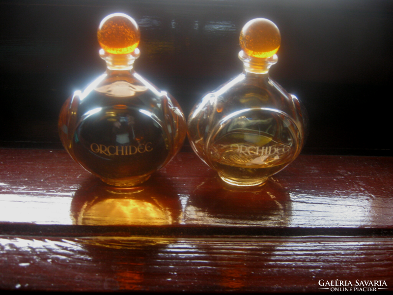 2 Vintage yves rocher orchid perfume in 100 ml bottle