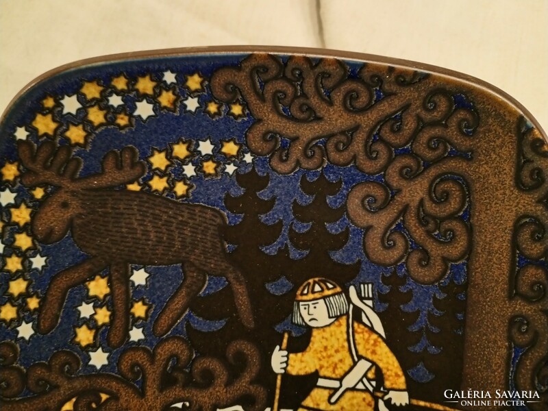 Kalevala - Finland Arabia - design tányér/ 1978