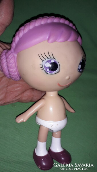 Fairy cute dressable manga doll with purple hair 20 cm according to the pictures