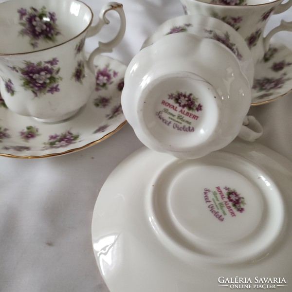 Royal albert sweet violets coffee sets
