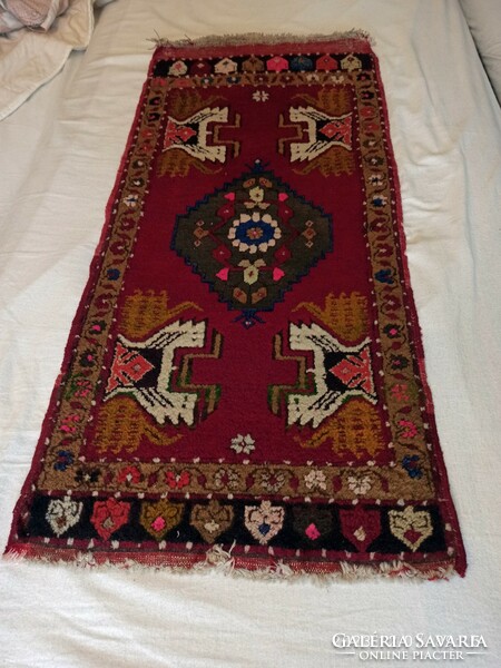 A special hand-woven carpet