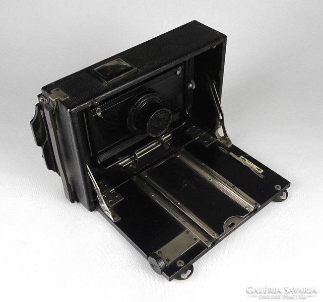 1P774 Antik harmonikás fényképezőgép ~ 1900