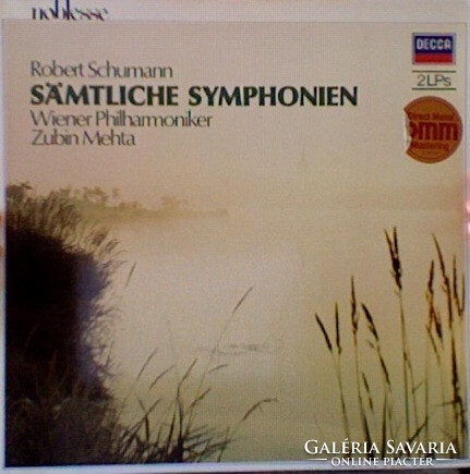 Robert Schumann, Zubin Mehta And Wiener Philharmoniker - Sämtliche Symphonien (2xLP, Comp)