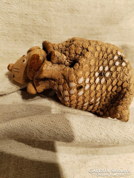 Pug dog - handmade ceramic ornament