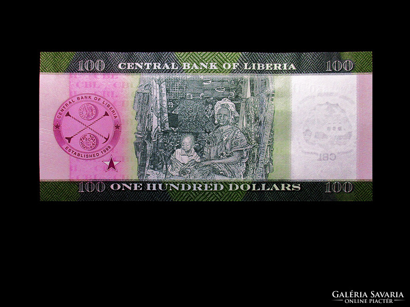 Unc - $100 - Liberia - 2022 - the new money!