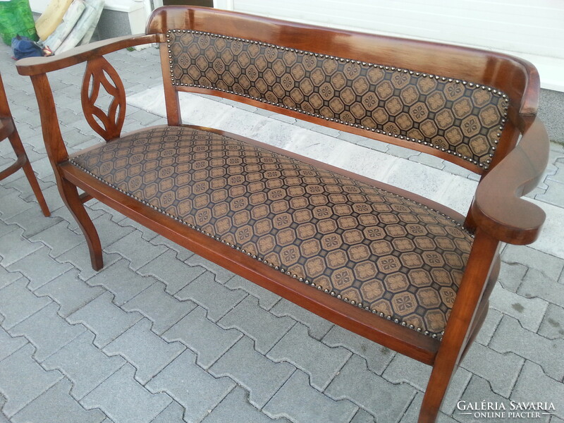 Secession (art nouveau) 3-piece sofa set