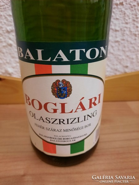 Balaton Boglári Olaszrizling 1995, muzeális bor