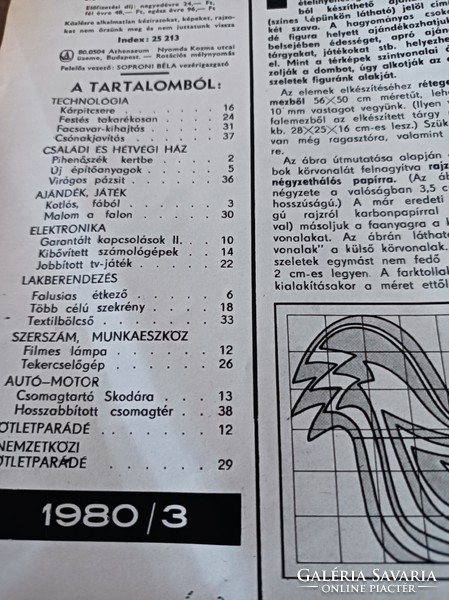1980/ MÀRCIUS EZERMESTER/ SZÜLETÈSNAPRA/KARÀCSONYRA.