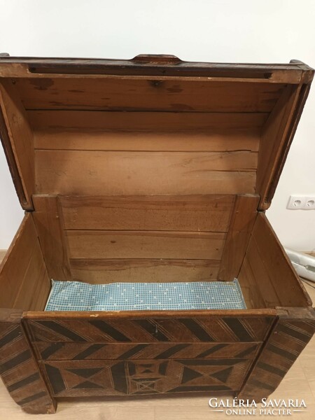 Old / antique wooden chest