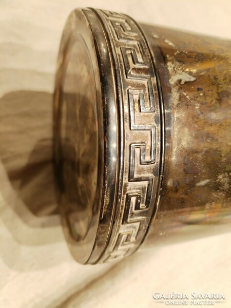 Silver plated - champagne bucket from the middle of the last century (