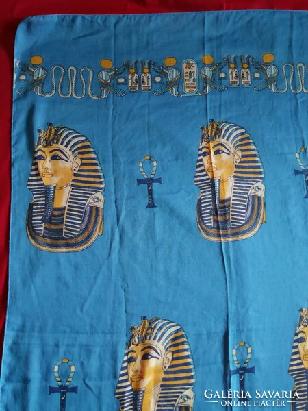 Egyptian Chourbagui textile, tablecloth, wall protector, tapestry, stole, blanket