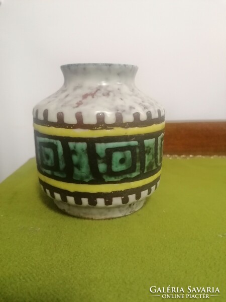 Veb Haldensleben német retro kerámia váza