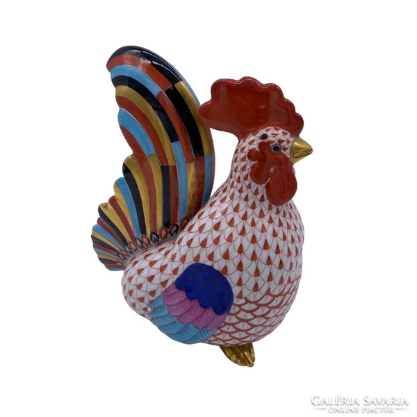 Herend rooster large m00591