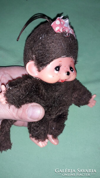 Cute rare size Hungarian retro Moncsic doll, 15 cm, can even be hung in a car, according to the pictures