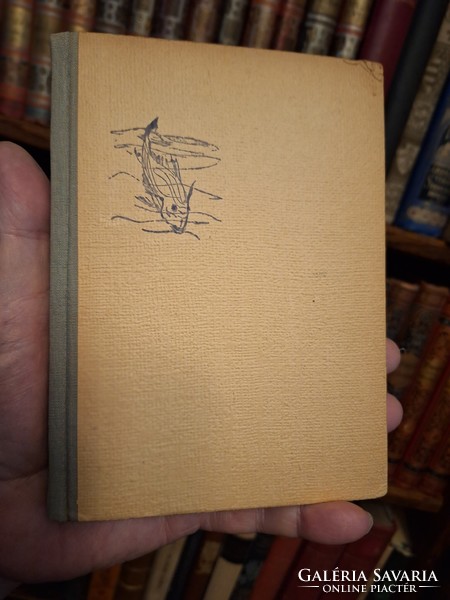 1956-In the year of first publication iii. Edition - Ernest Hemingway: The Old Fisherman and the Cloaked Sea-.