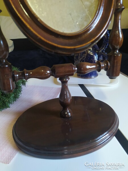 Antique shaving mirror