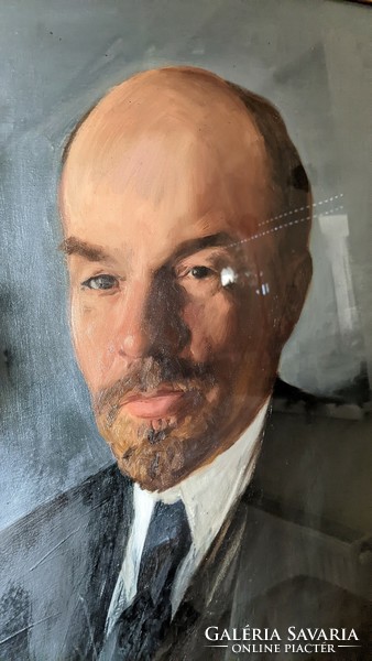 Veszprémi Endre: "Lenin portré"