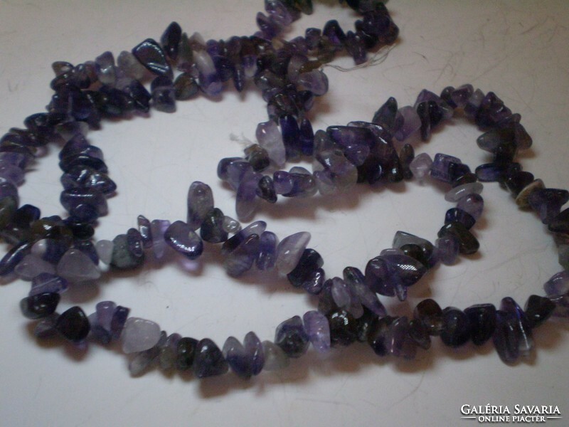 Already discounted, amethyst long necklace