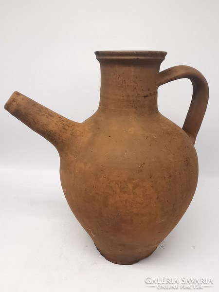 Traditional earthenware pitcher, sprinkler