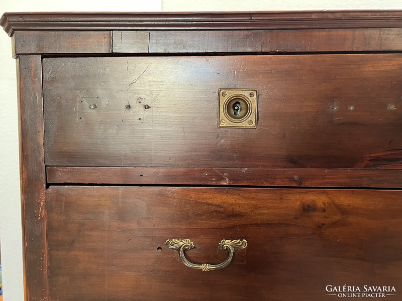 Contemporary antique large chest of drawers with 4 drawers