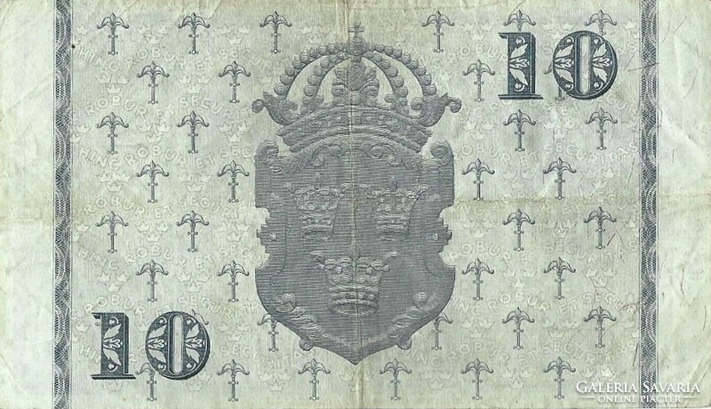 10 Kronor crown 1950 Sweden