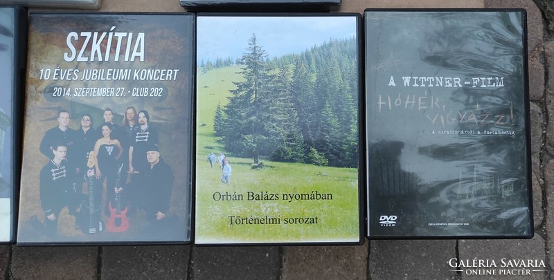 DVD csomag ritka filmekkel 15-ből kilenc bontatlan