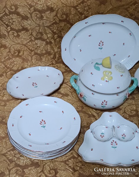 Herend Hecsedli patterned tableware