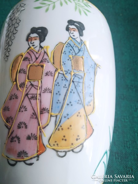 Japanese satsuma vase 18 cm for sale