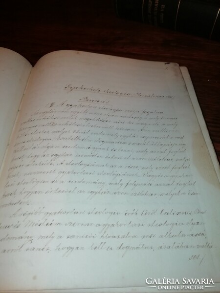 Manuscript from 1875 in good condition