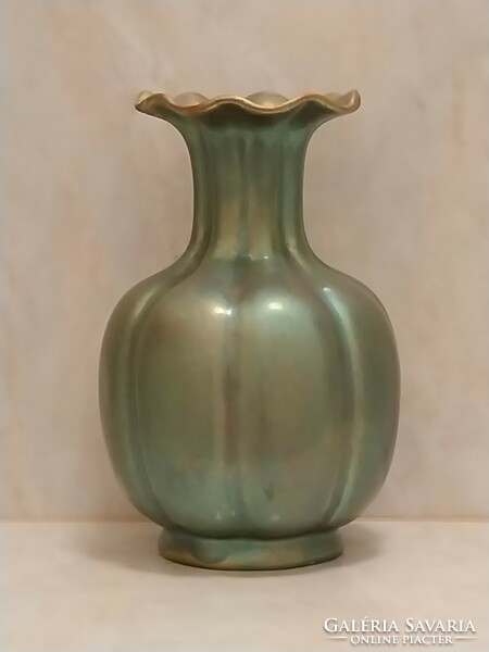 ZSOLNAY eozin mázas váza-1925-ből