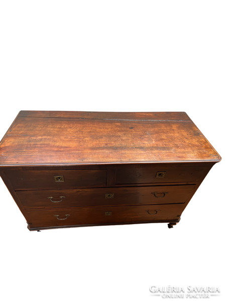 Contemporary antique large chest of drawers with 4 drawers