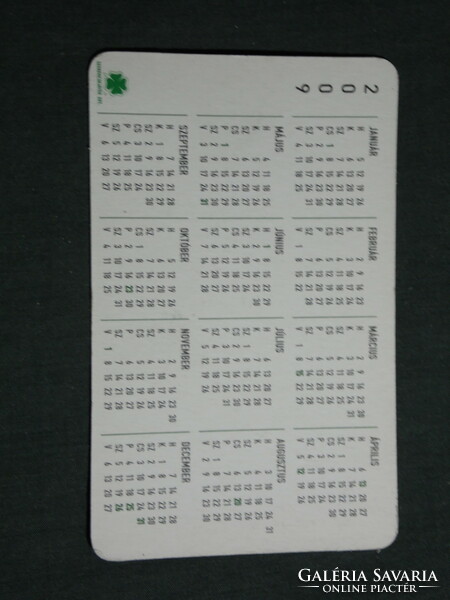 Card calendar, toto lottery game, 2009, (3)