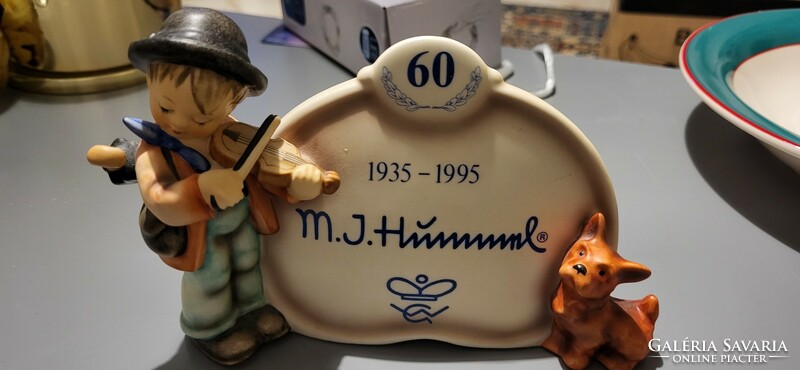 Hummel goebel commemorative plaque