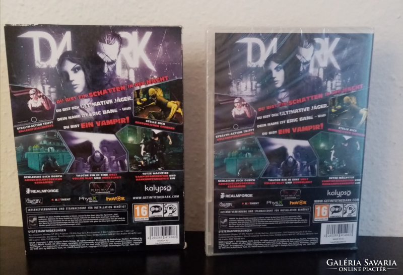 PC-játék - Dark (új /fóliás) eladó