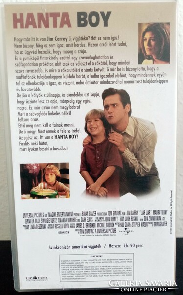 Jim Carrey - hanta boy - vhs - tape for sale