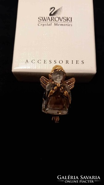 Vintage swarovsky angel brooch